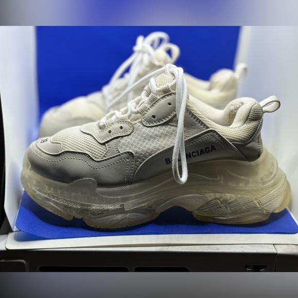 Balenciaga Triple S Fashion Sneakers Women’s 39 Men’s 6 Sock Runners - Picture 7 of 10